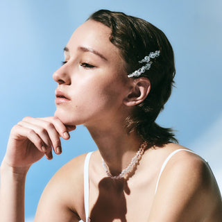 kaleid crystal necklace