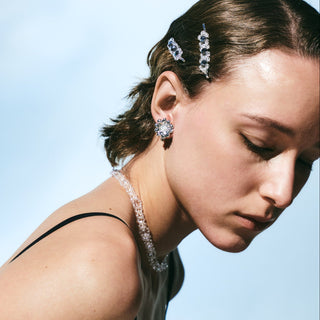 kaleid crystal necklace